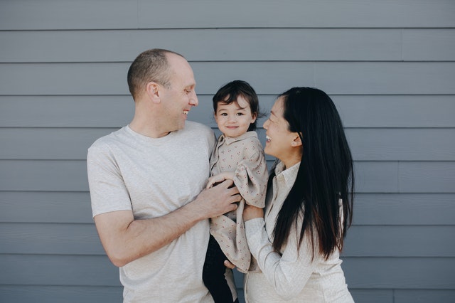 Family outside